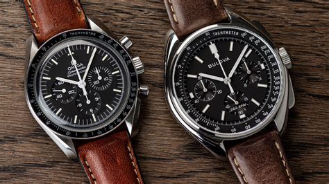 bulova moonwatch vs omega speedmaster|omega vs Bulova.